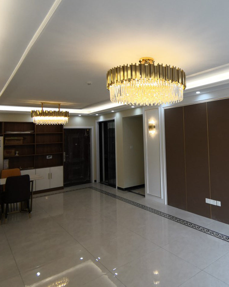 Diff Prism Crystal Tiered Chandelier-DF2185