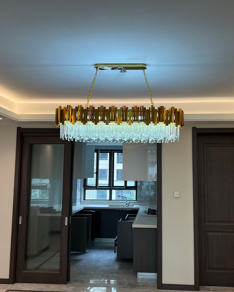 Diff Prism Crystal Tiered Chandelier-DF2185
