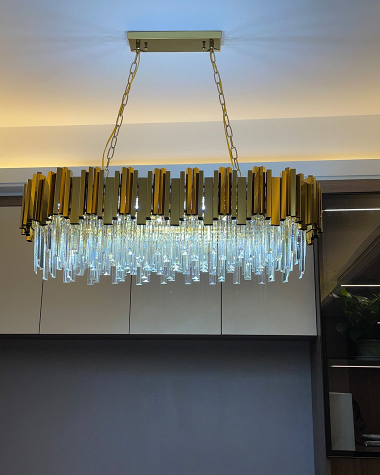 Diff Prism Crystal Tiered Chandelier-DF2185