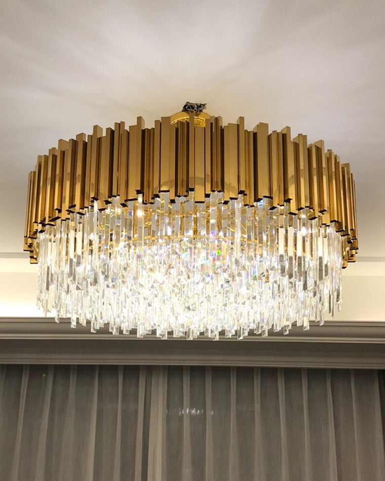 Diff Prism Crystal Tiered Chandelier-DF2185