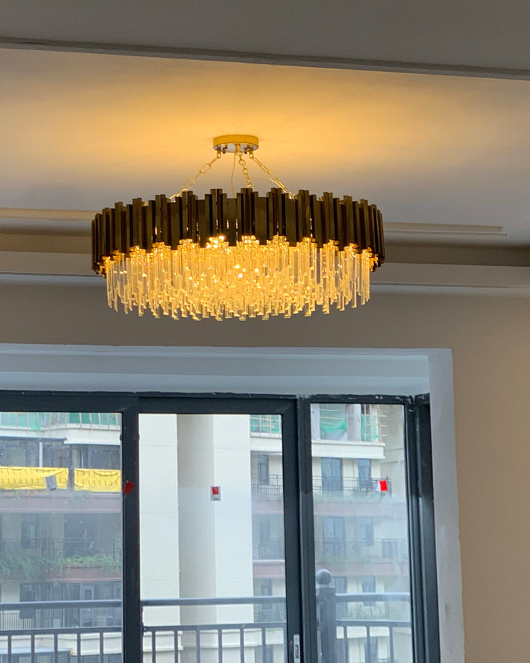 Diff Prism Crystal Tiered Chandelier-DF2185