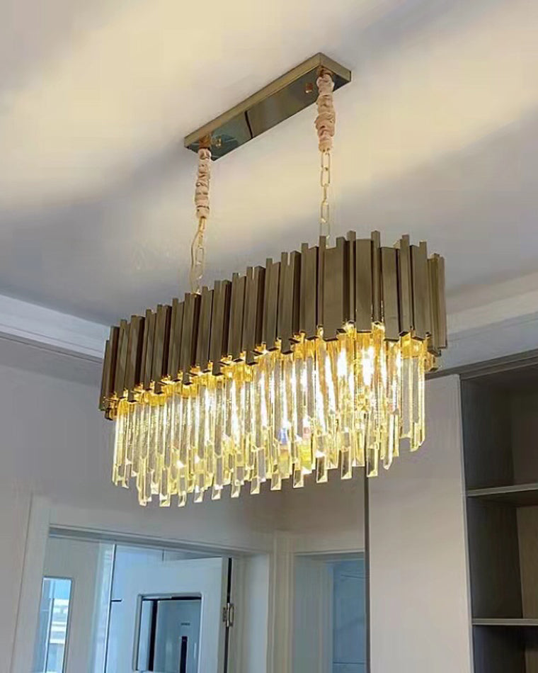 Diff Prism Crystal Tiered Chandelier-DF2185