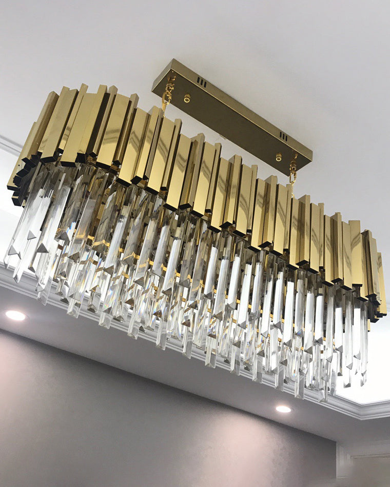 Diff Prism Crystal Tiered Chandelier-DF2185