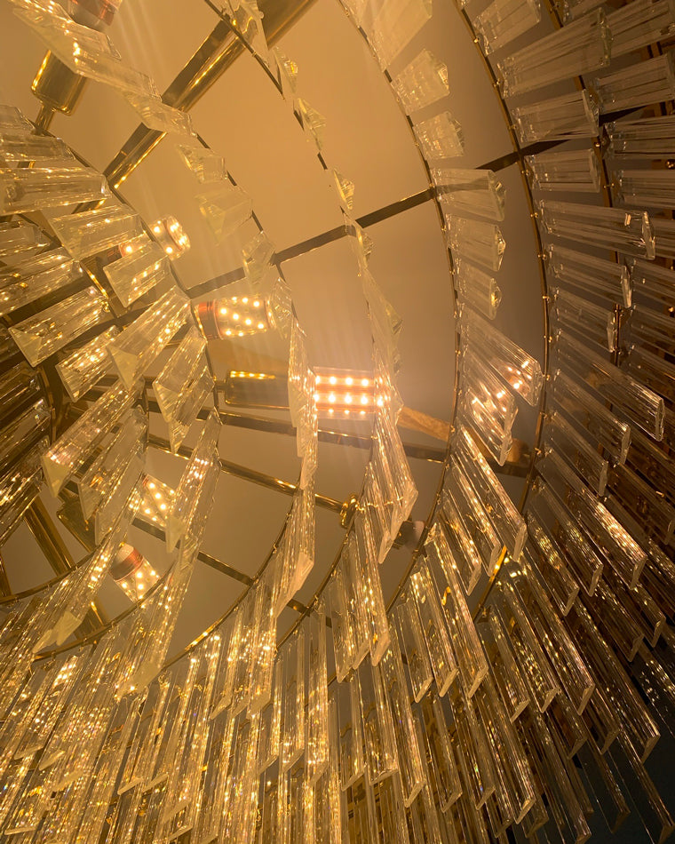 Diff Prism Crystal Tiered Chandelier-DF2185