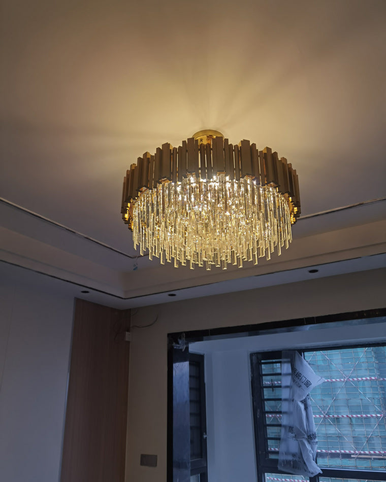 Diff Prism Crystal Tiered Chandelier-DF2185