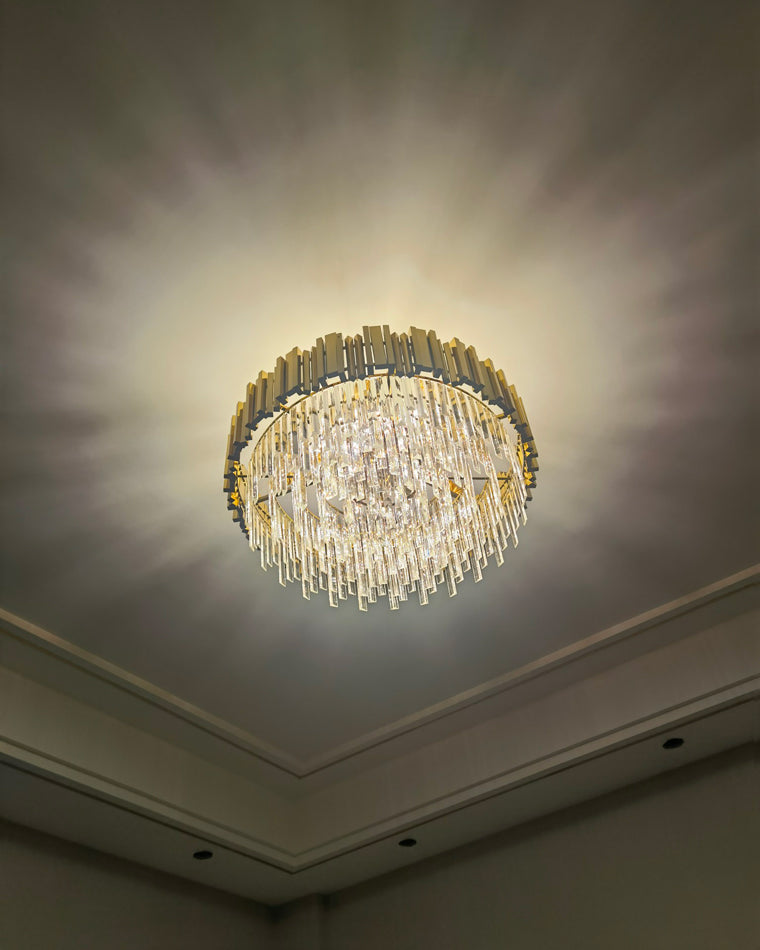 Diff Prism Crystal Tiered Chandelier-DF2185