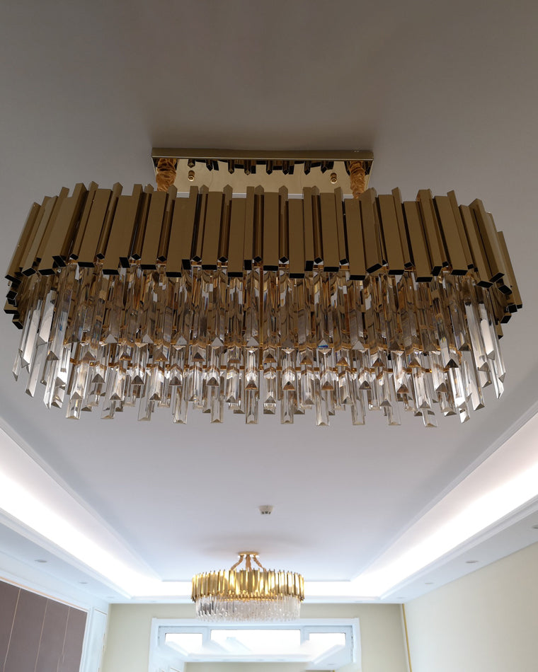 Diff Prism Crystal Tiered Chandelier-DF2185