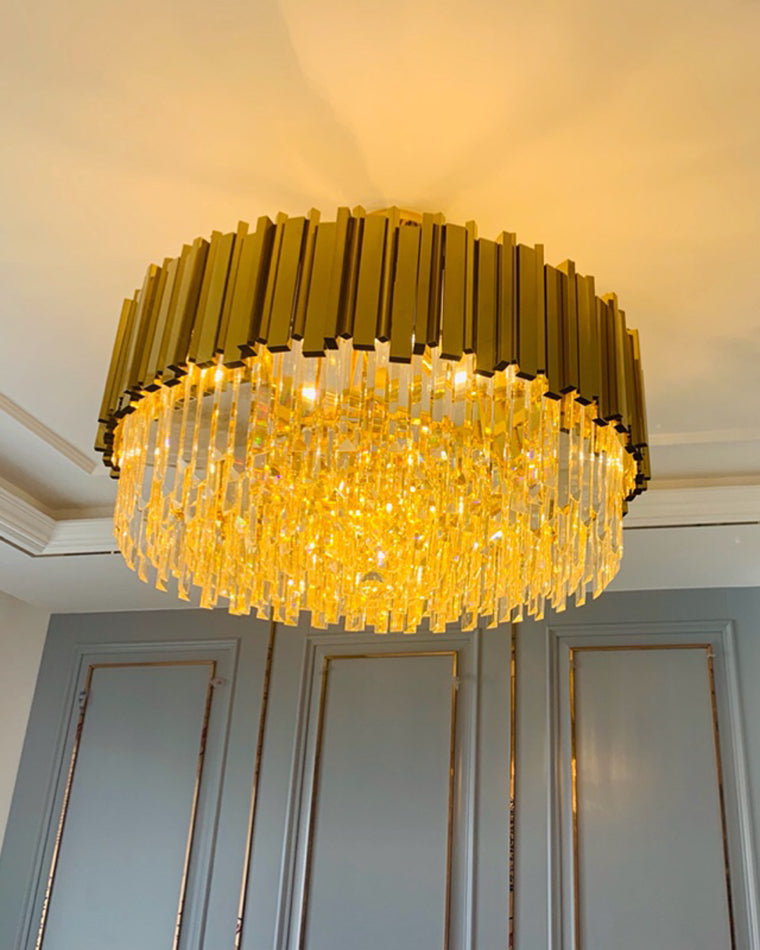 Diff Prism Crystal Tiered Chandelier-DF2185