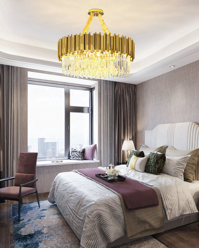 Diff Prism Crystal Tiered Chandelier-DF2185