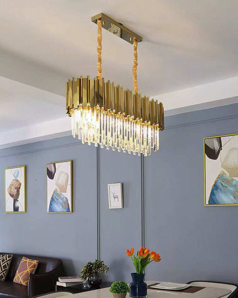 Diff Prism Crystal Tiered Chandelier-DF2185