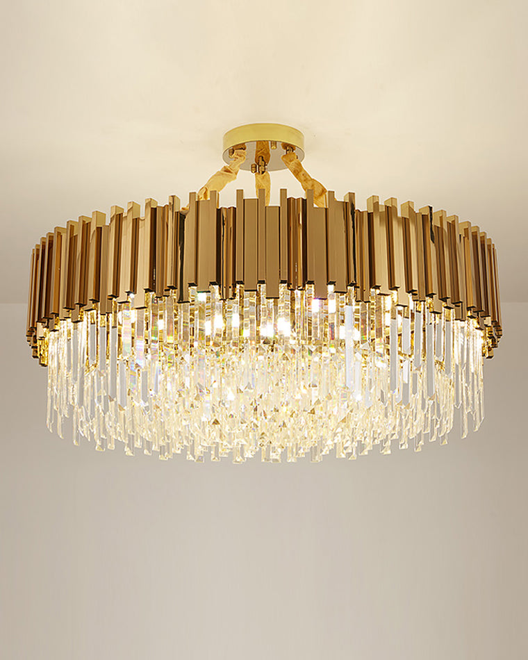 Diff Prism Crystal Tiered Chandelier-DF2185