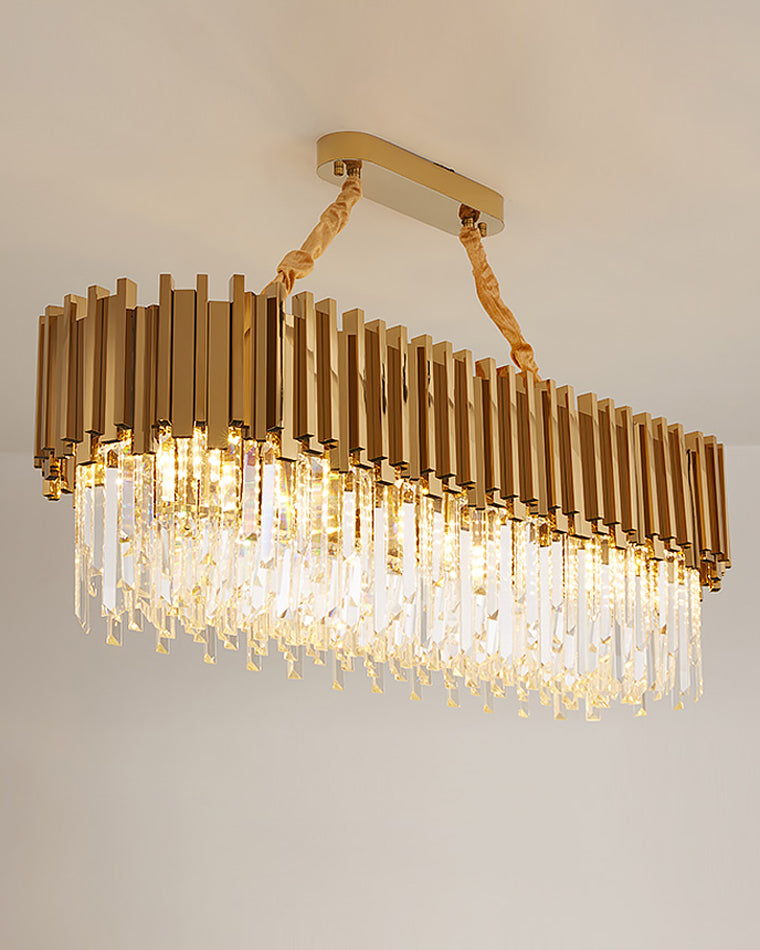 Diff Prism Crystal Tiered Chandelier-DF2185
