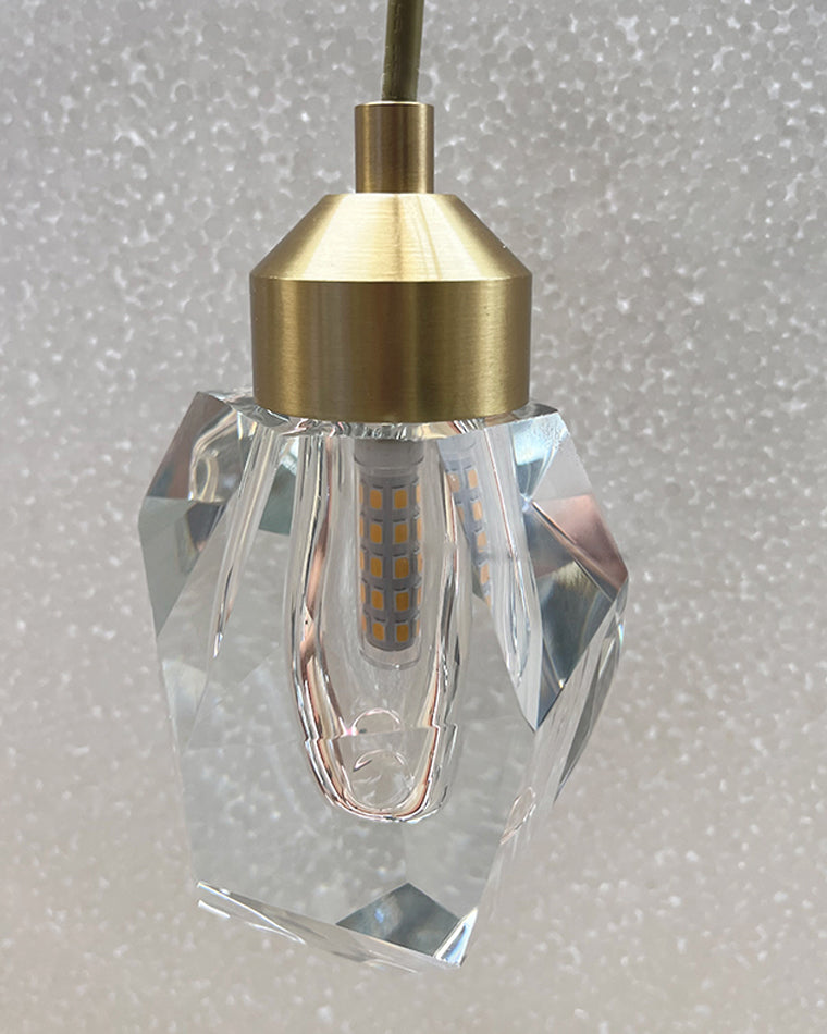 Diff Rock Crystal Rain Chandelier-DF2189