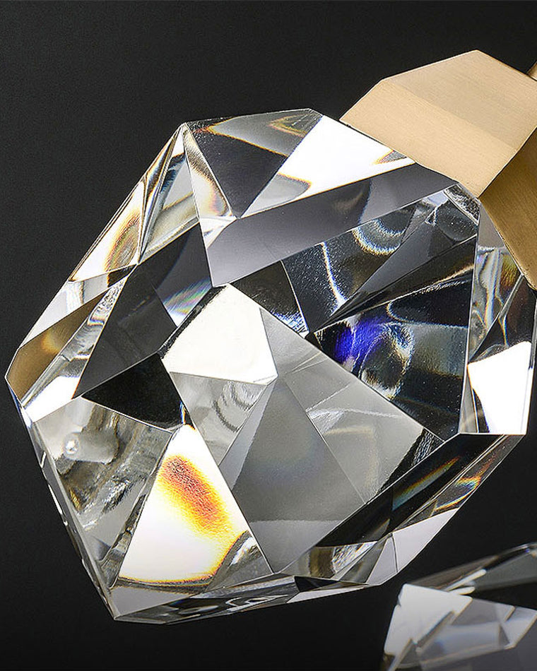 Diff Rock Crystal Rain Chandelier-DF2189