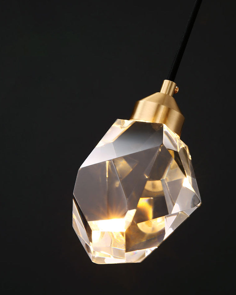 Diff Rock Crystal Rain Chandelier-DF2189