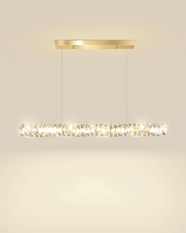 Diff Twist Linear Crystal Chandelier-DF2193