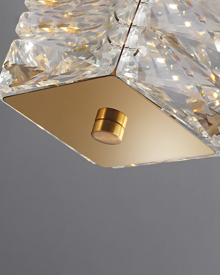 Diff Twist Linear Crystal Chandelier-DF2193