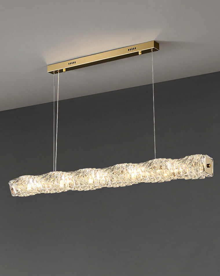 Diff Twist Linear Crystal Chandelier-DF2193