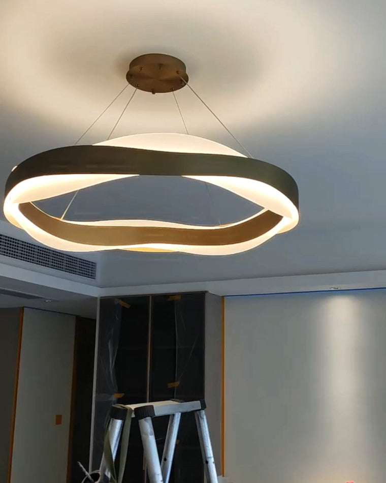 Diff Wave Circular LED Chandelier-DF2195