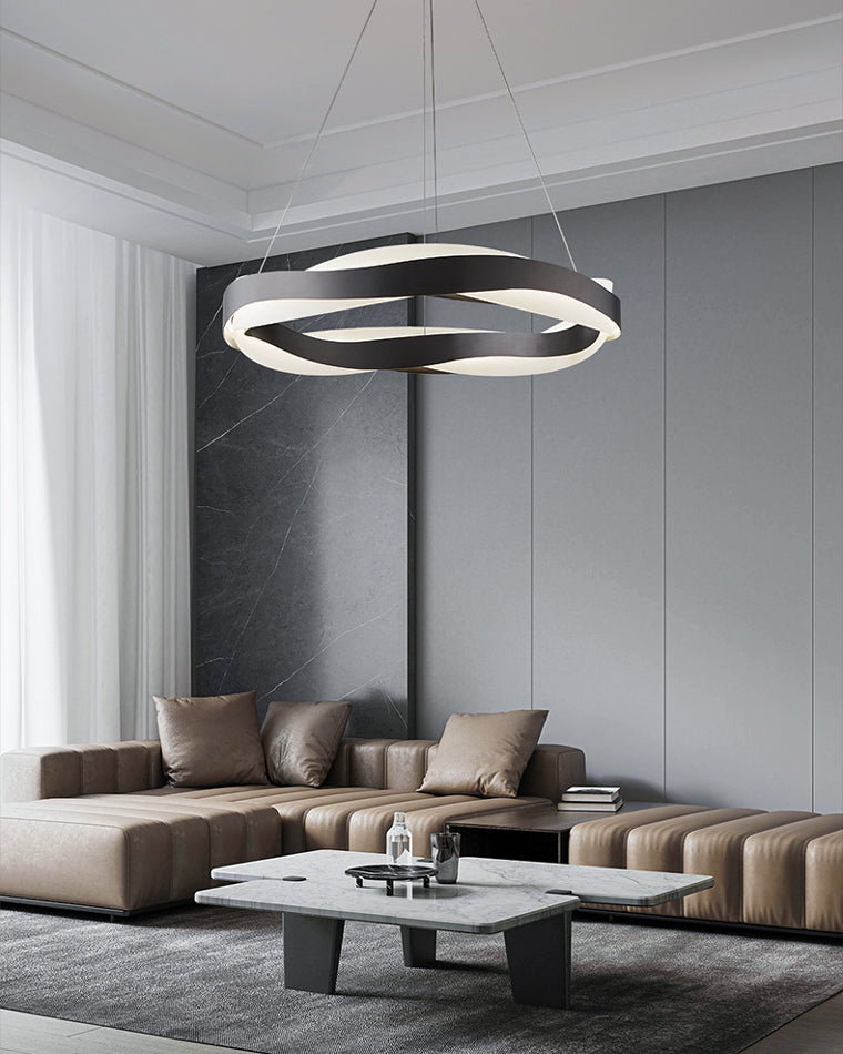 Diff Wave Circular LED Chandelier-DF2195