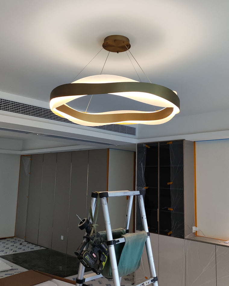 Diff Wave Circular LED Chandelier-DF2195