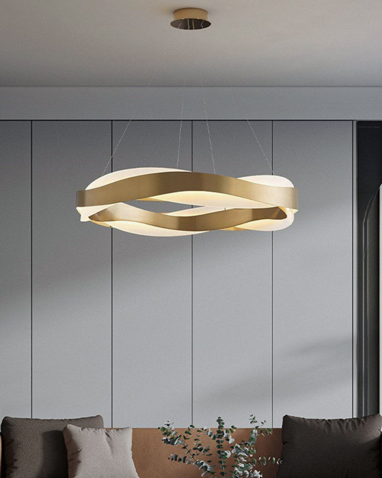Diff Wave Circular LED Chandelier-DF2195