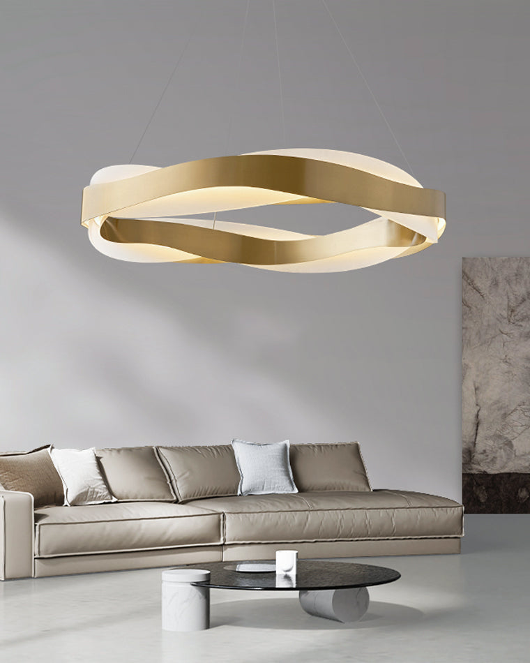 Diff Wave Circular LED Chandelier-DF2195