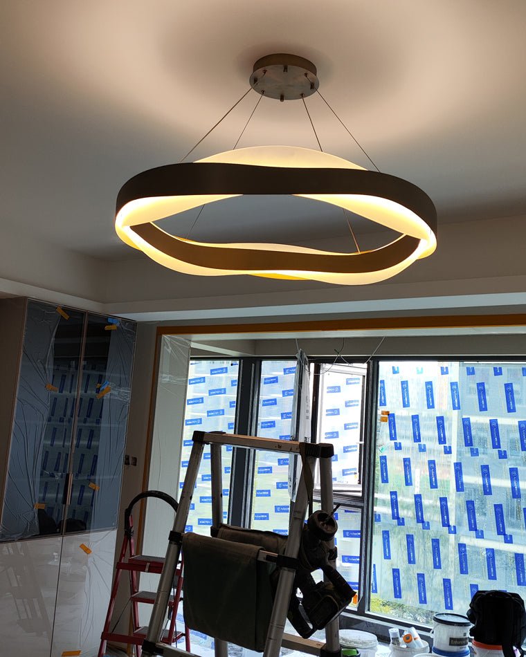 Diff Wave Circular LED Chandelier-DF2195