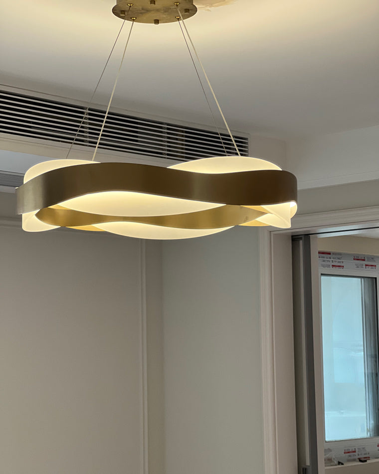 Diff Wave Circular LED Chandelier-DF2195
