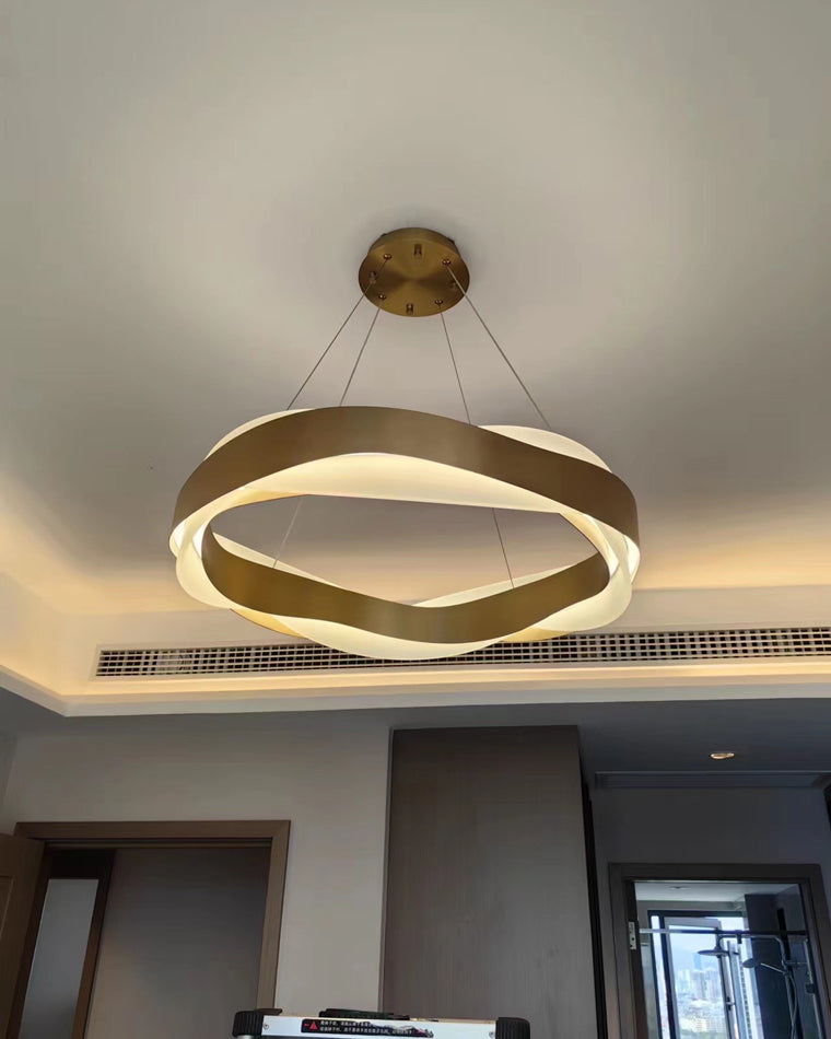Diff Wave Circular LED Chandelier-DF2195