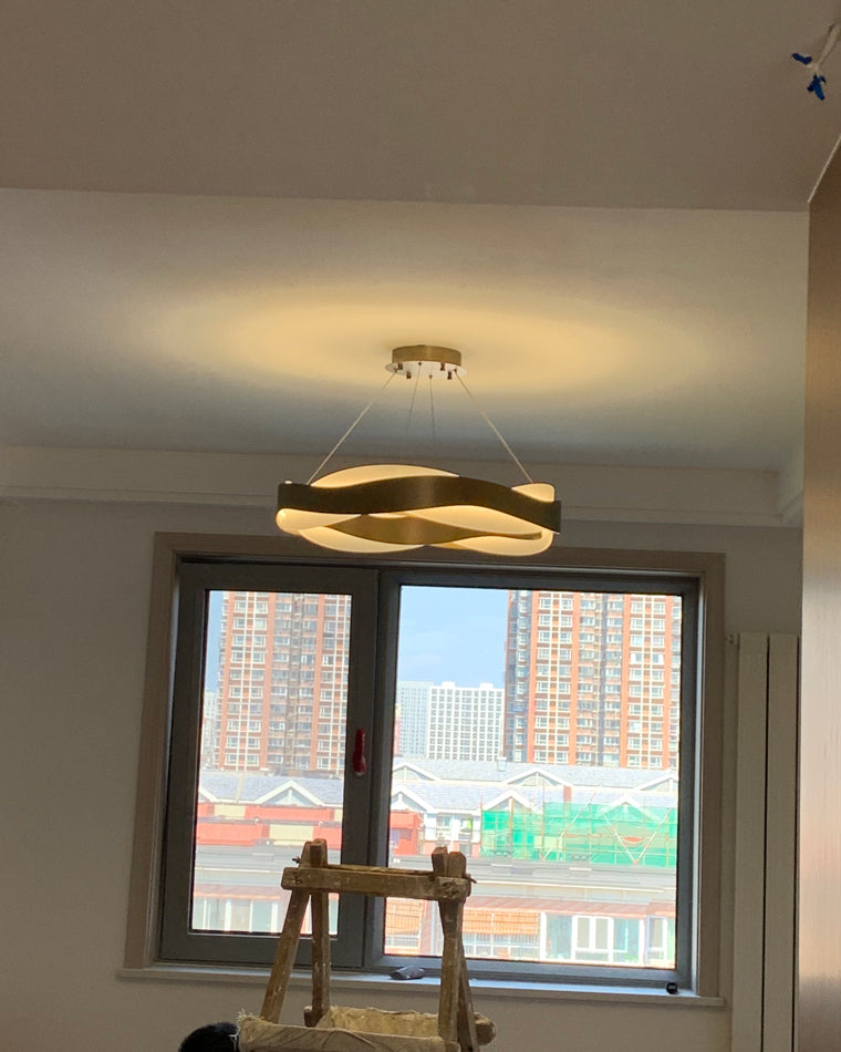 Diff Wave Circular LED Chandelier-DF2195