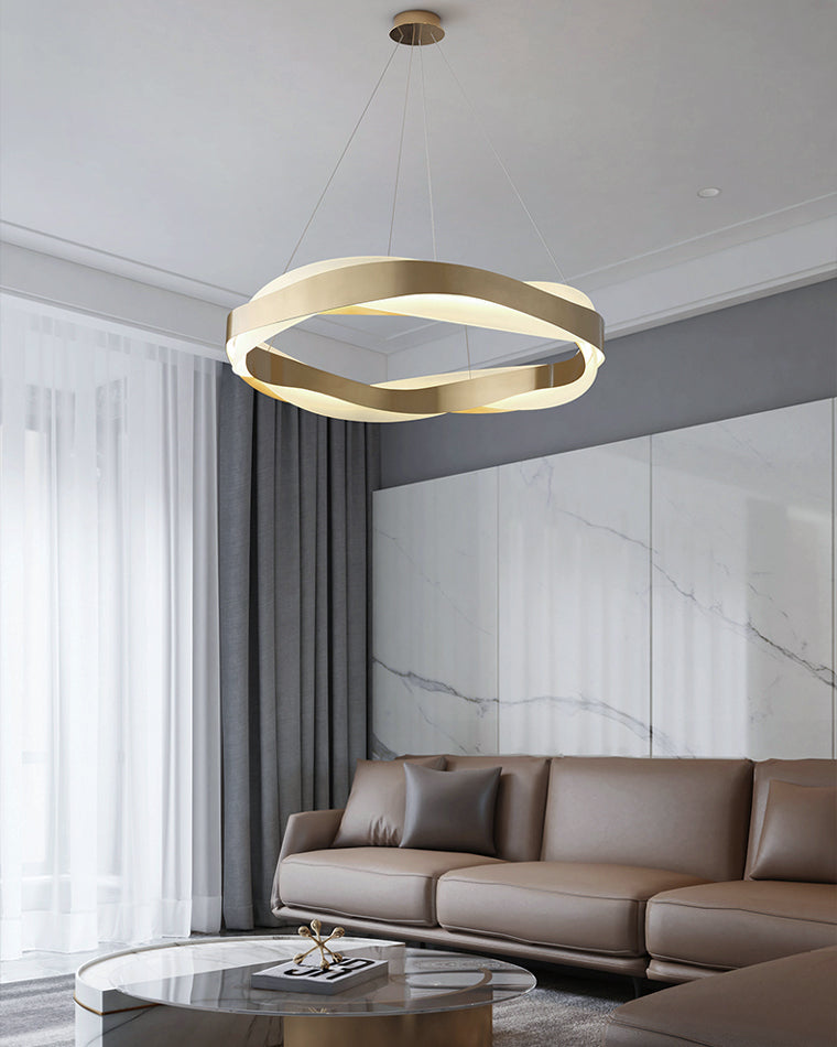 Diff Wave Circular LED Chandelier-DF2195