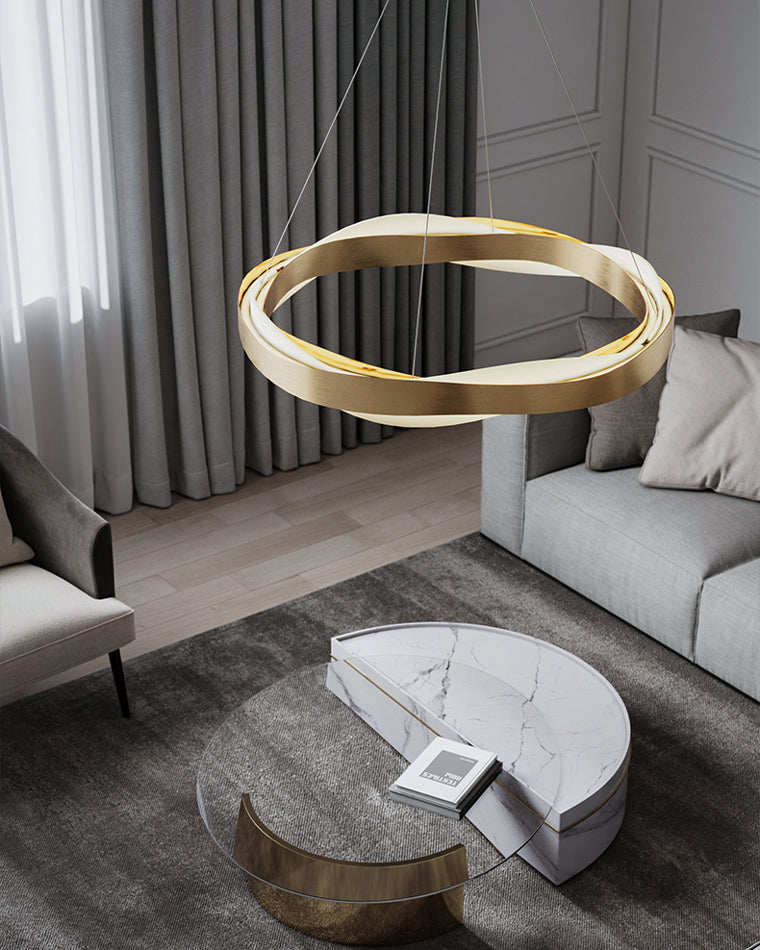 Diff Wave Circular LED Chandelier-DF2195