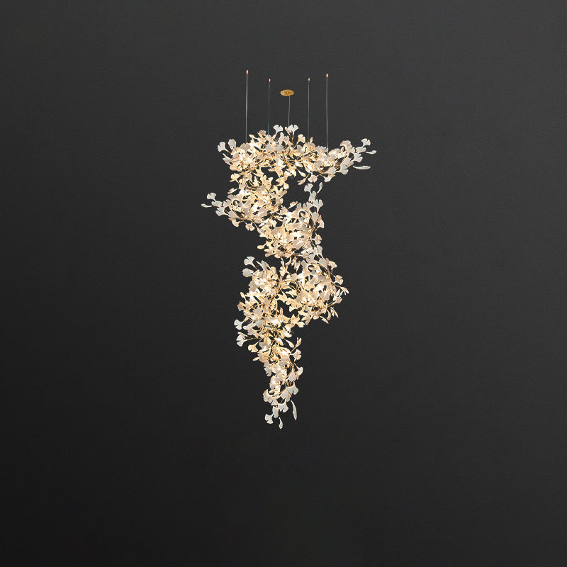 Diff Ginkgo Long Staircase Chandelier-DF2206