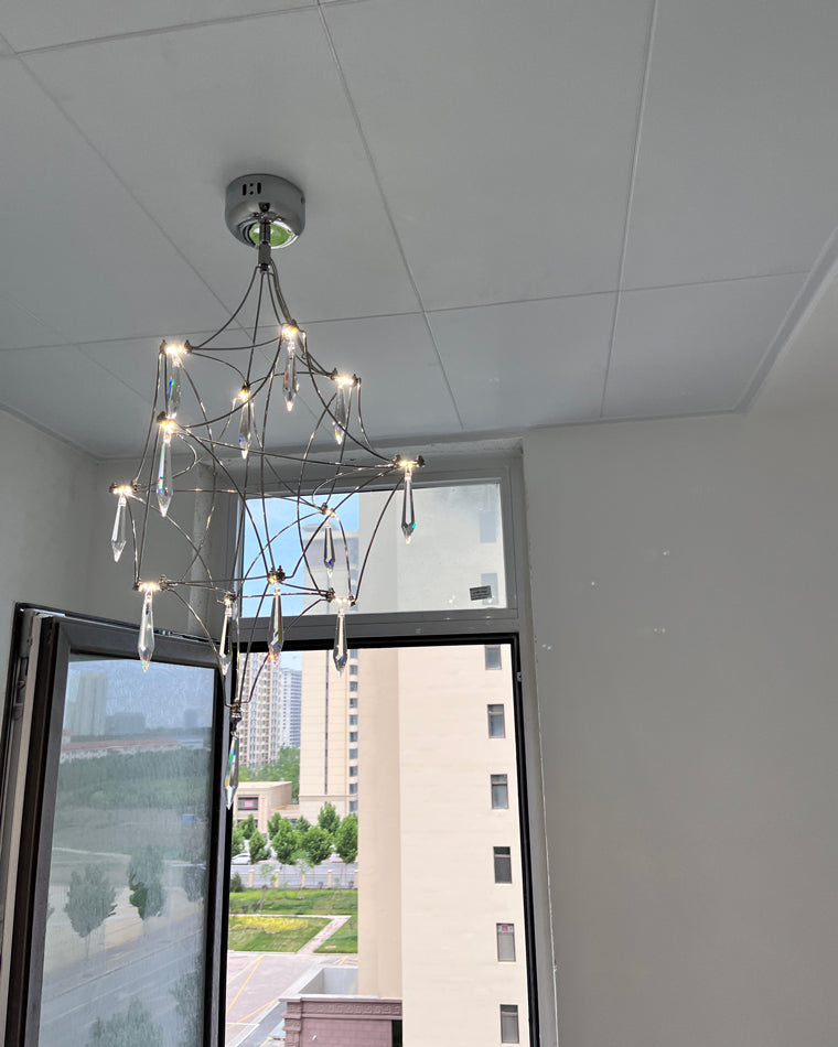 Diff Large Sculptural Crystal Chandelier-DF2201