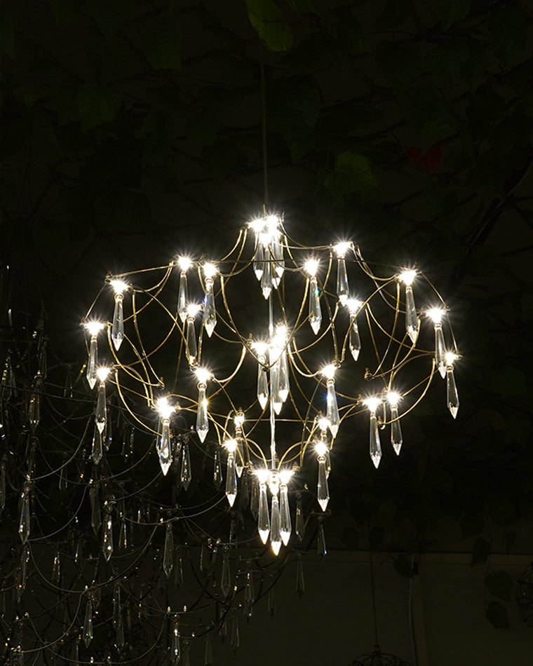 Diff Large Sculptural Crystal Chandelier-DF2201
