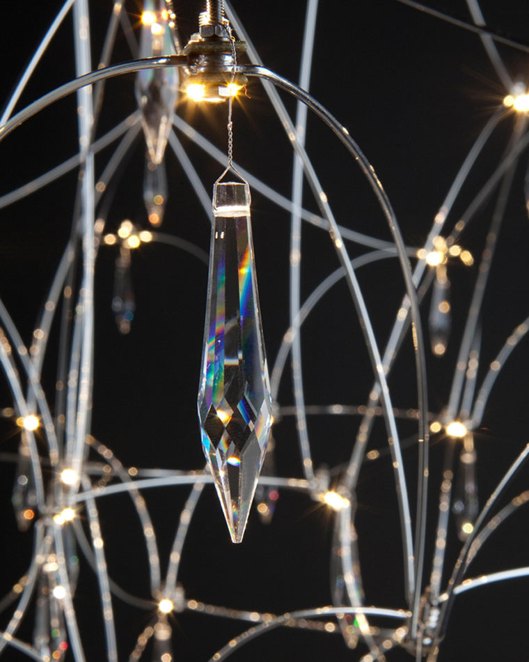 Diff Large Sculptural Crystal Chandelier-DF2201