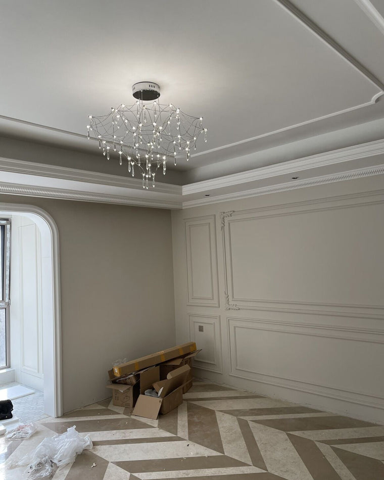Diff Large Sculptural Crystal Chandelier-DF2201