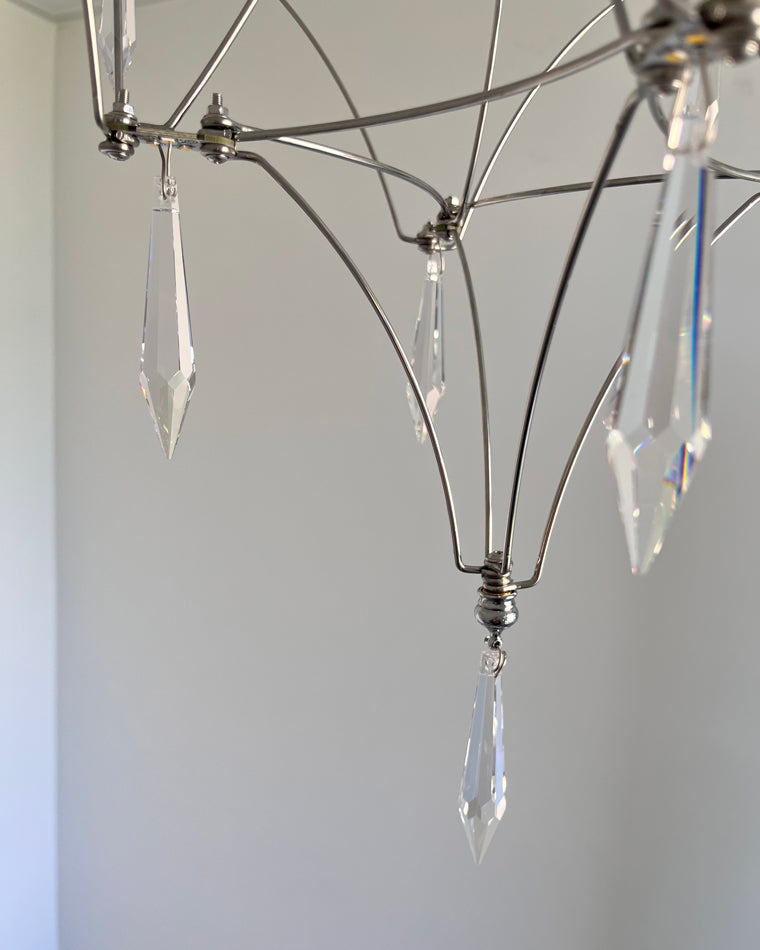 Diff Large Sculptural Crystal Chandelier-DF2201