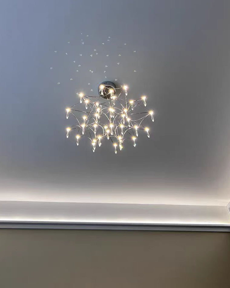 Diff Large Sculptural Crystal Chandelier-DF2201