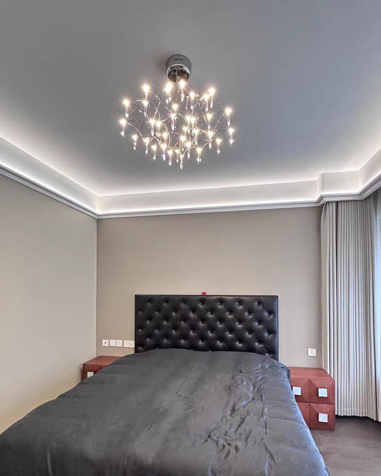Diff Large Sculptural Crystal Chandelier-DF2201