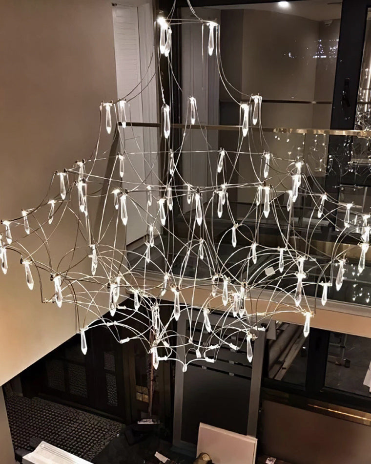 Diff Large Sculptural Crystal Chandelier-DF2201