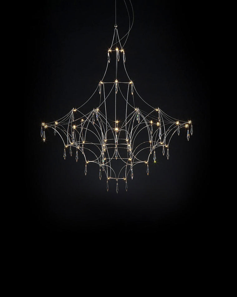 Diff Large Sculptural Crystal Chandelier-DF2201