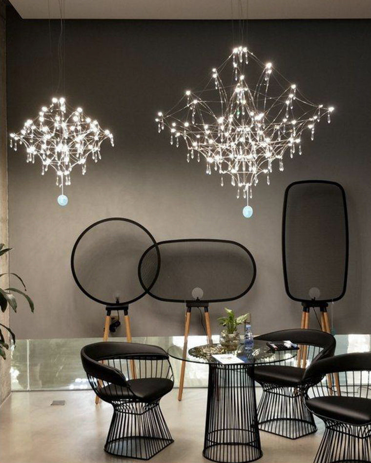 Diff Large Sculptural Crystal Chandelier-DF2201