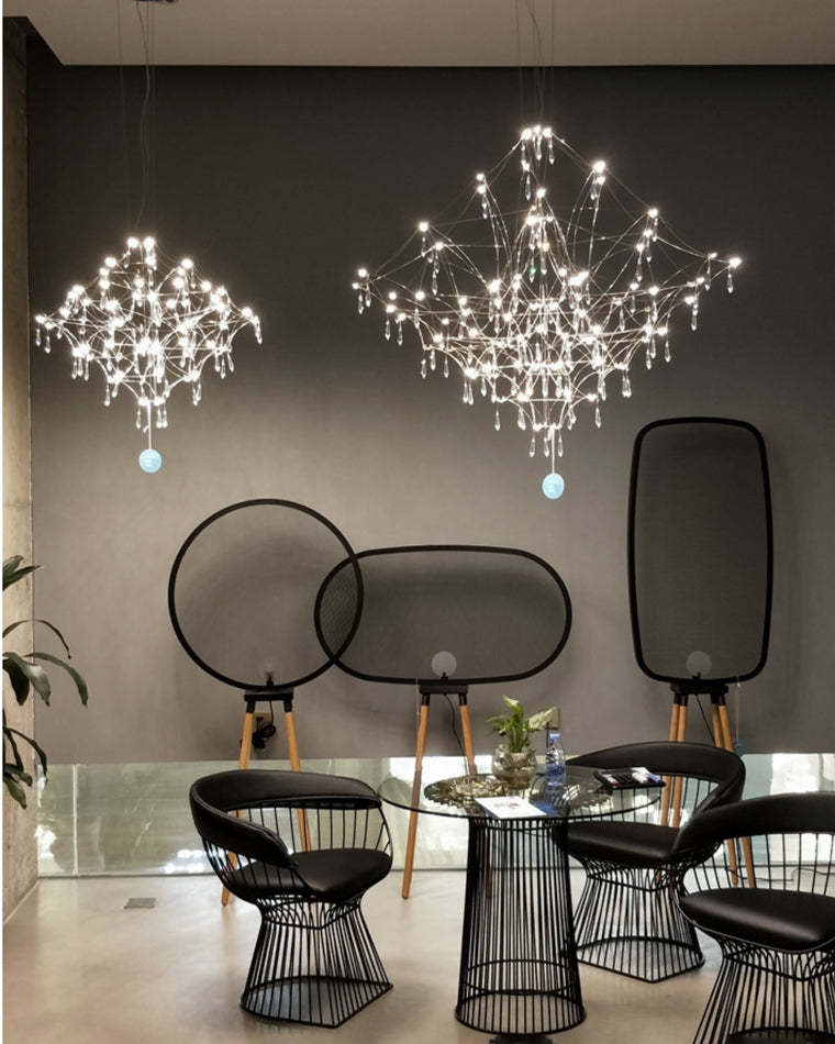 Diff Large Sculptural Crystal Chandelier-DF2201