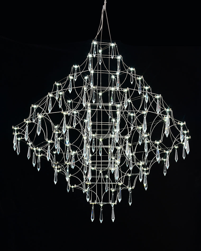 Diff Large Sculptural Crystal Chandelier-DF2201