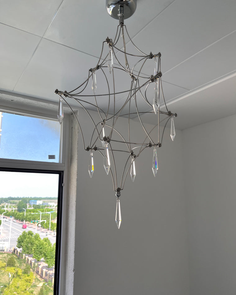 Diff Large Sculptural Crystal Chandelier-DF2201