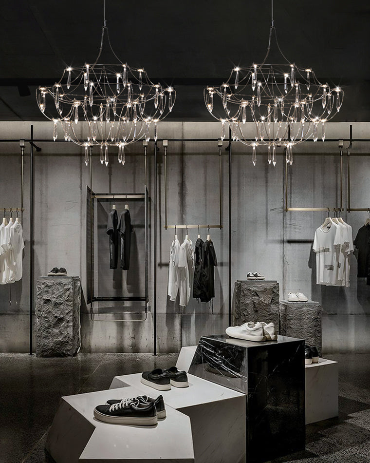 Diff Large Sculptural Crystal Chandelier-DF2201