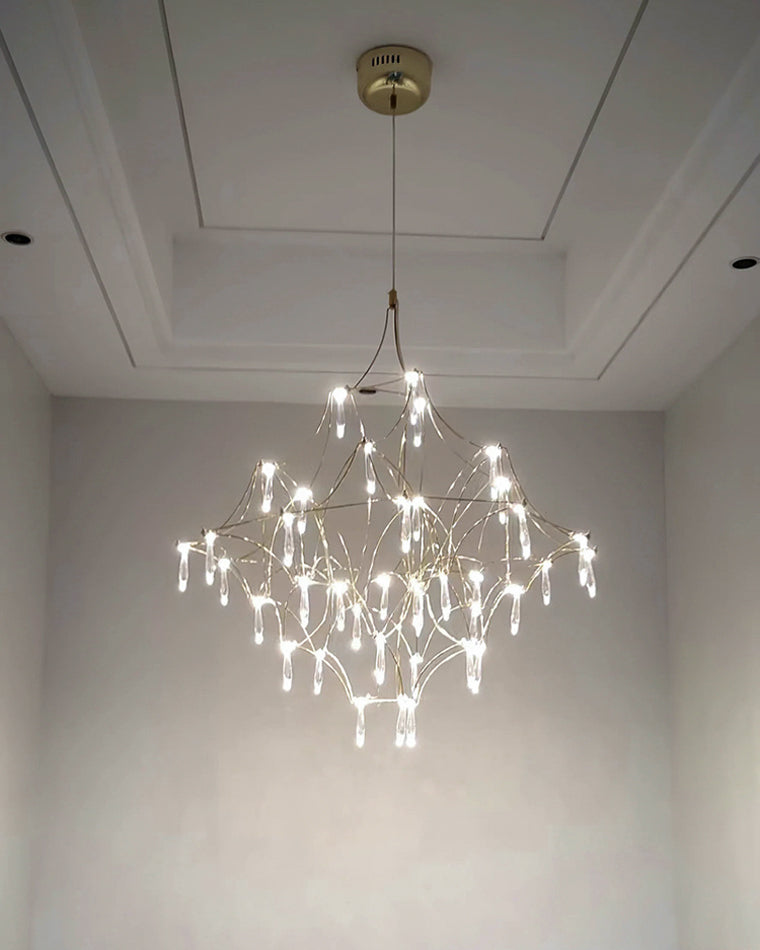 Diff Large Sculptural Crystal Chandelier-DF2201