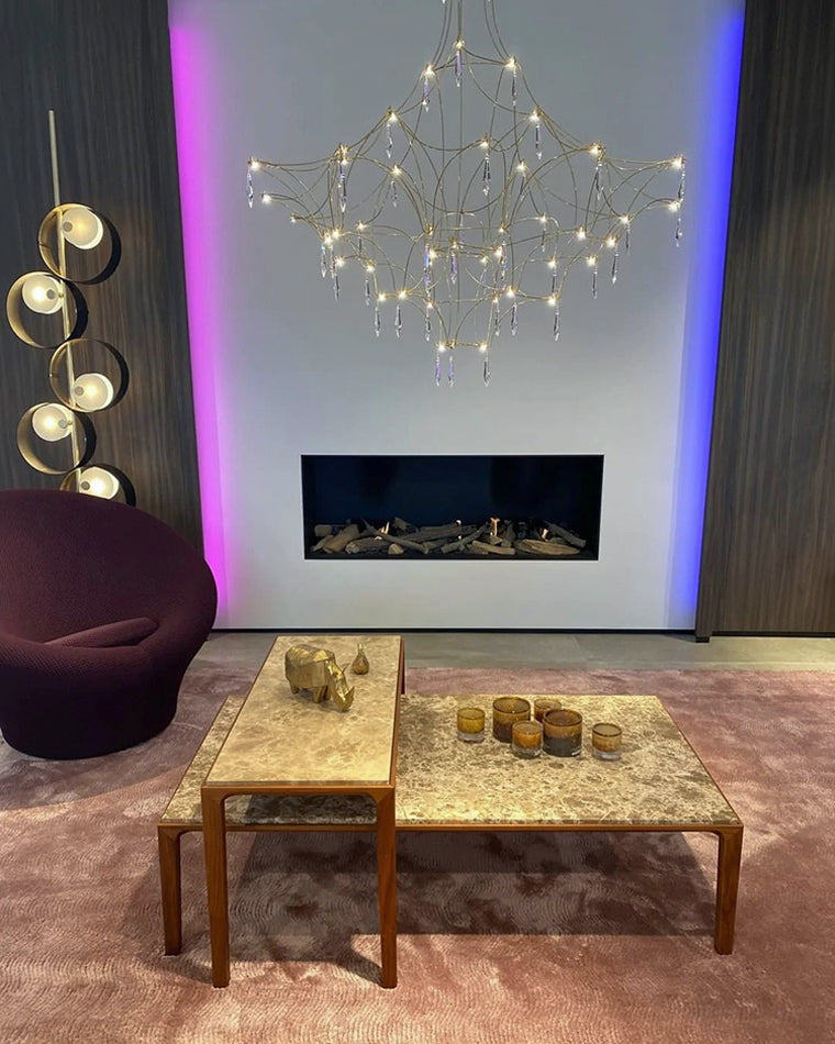 Diff Large Sculptural Crystal Chandelier-DF2201